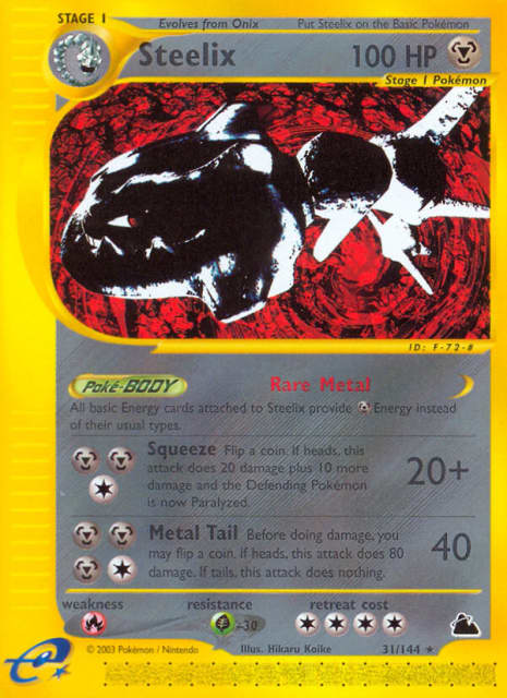 Steelix (Reverse Holofoil) (31) — Skyridge