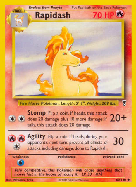 Rapidash (60) — Legendary Collection