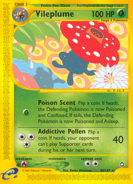 Vileplume (43) — Aquapolis