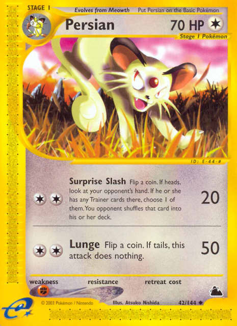 Persian (Reverse Holofoil) (42) — Skyridge