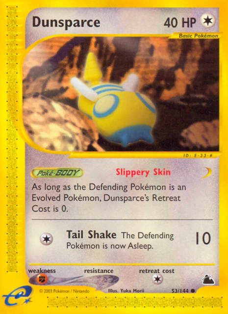 Dunsparce (Reverse Holofoil) (53) — Skyridge