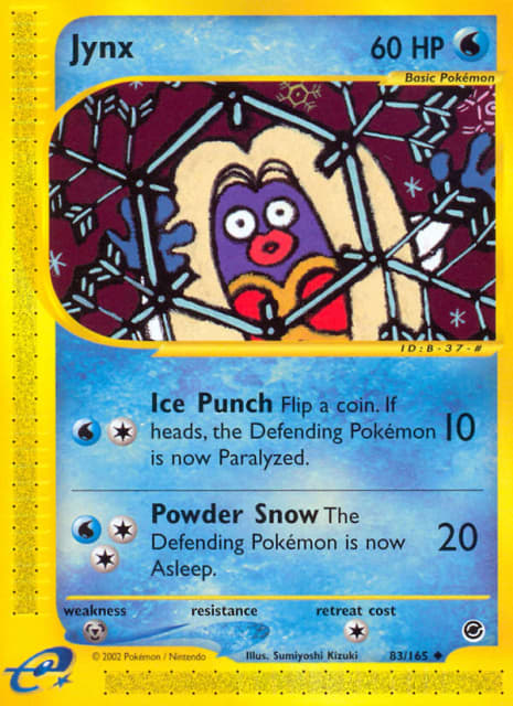 Jynx (83) — Expedition Base Set