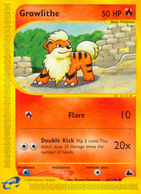 Growlithe (62) — Skyridge