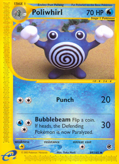 Poliwhirl (89) — Expedition Base Set