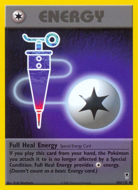 Full Heal Energy (Reverse Holofoil) (100) — Legendary Collection