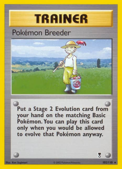 Pokémon Breeder (Reverse Holofoil) (102) — Legendary Collection