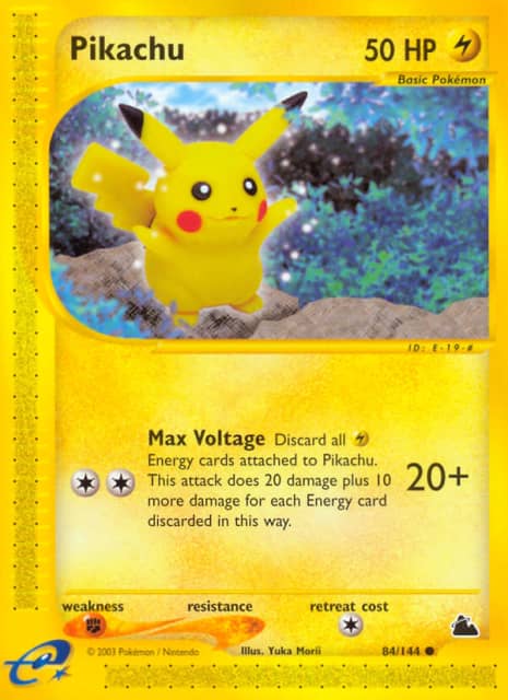 Pikachu (84) — Skyridge