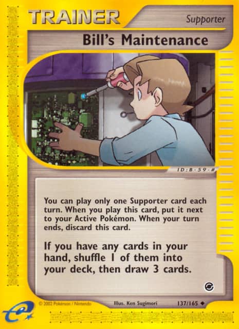 Bill's Maintenance (137) — Expedition Base Set