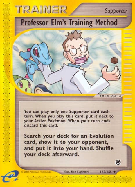 Professor Elm's Training Method (Chris Fulop) (148) — Expedition Base Set