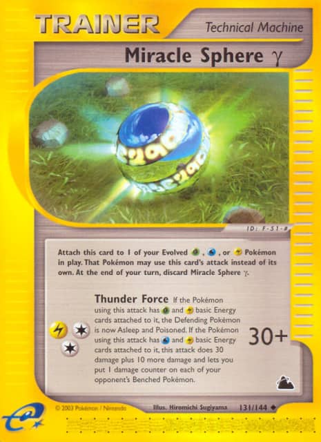 Miracle Sphere γ (Reverse Holofoil) (131) — Skyridge