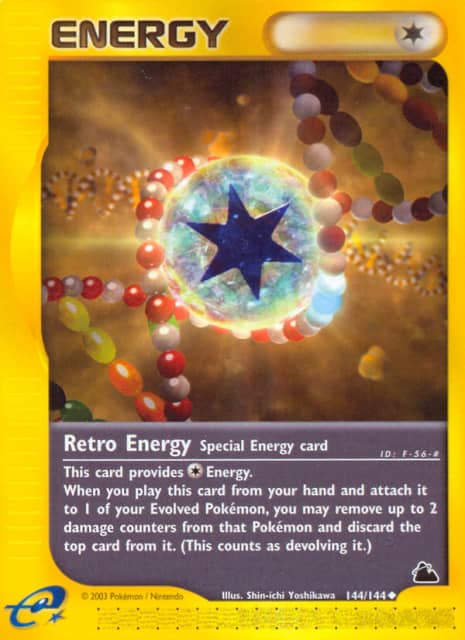 Retro Energy (Reverse Holofoil) (144) — Skyridge