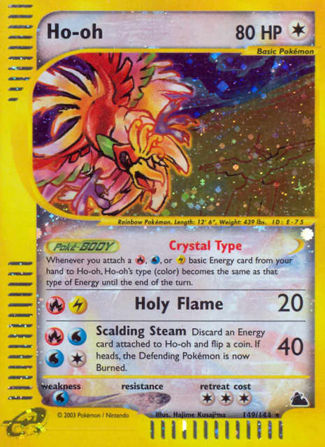 Ho-oh (Jumbo) (149) — Skyridge