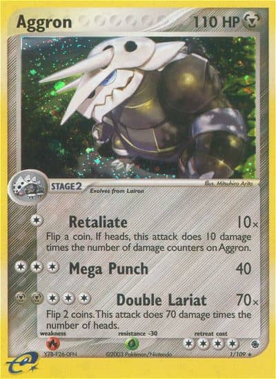 Aggron (Reverse Holofoil) (1) — Ruby & Sapphire