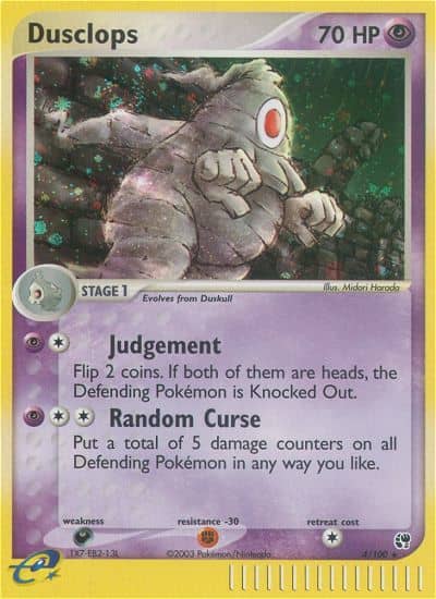 Dusclops (Holofoil) (4) — Sandstorm