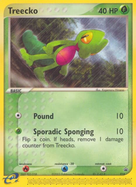 Treecko (16) — Nintendo Black Star Promos