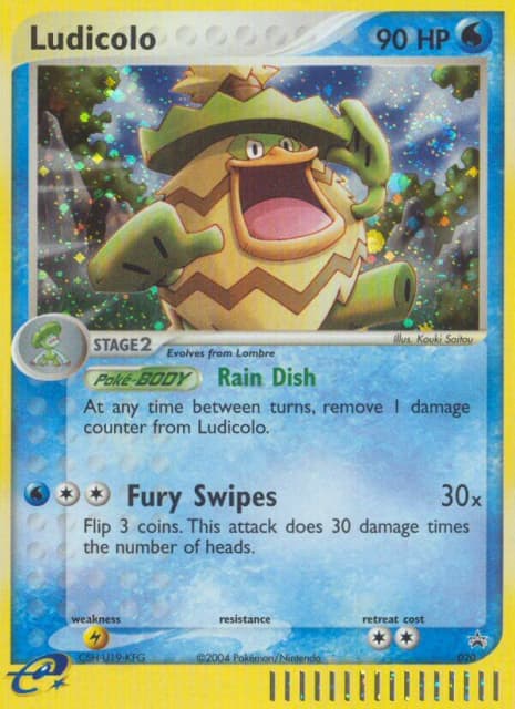 Ludicolo (Holofoil) (20) — Nintendo Black Star Promos