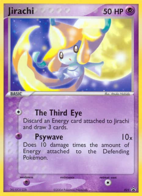 Jirachi (21) — Nintendo Black Star Promos