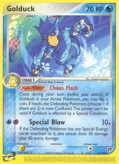 Golduck (17) — Sandstorm
