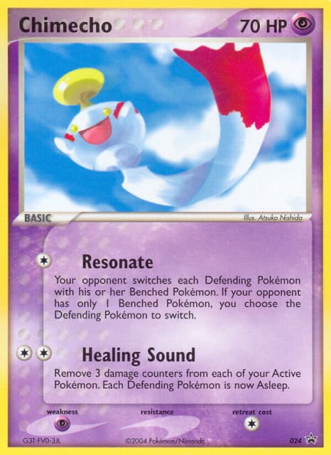Chimecho (24) — Nintendo Black Star Promos