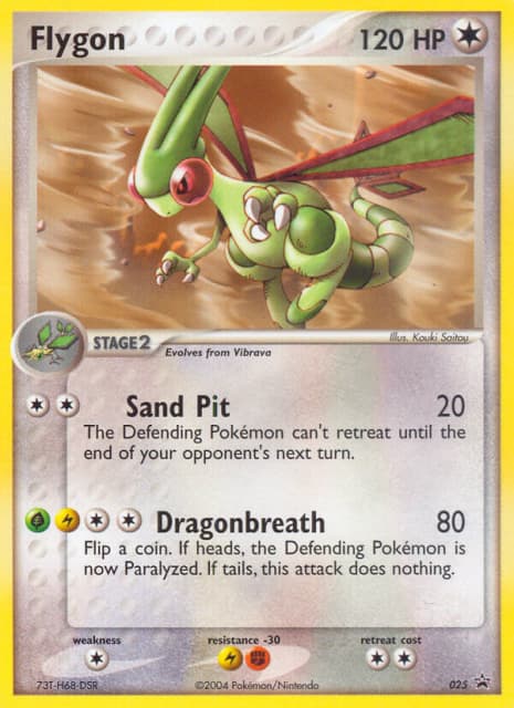 Flygon (25) — Nintendo Black Star Promos