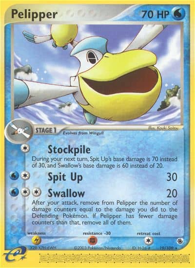 Pelipper (19) — Ruby & Sapphire