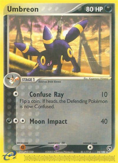 Umbreon (Reverse Holofoil) (24) — Sandstorm