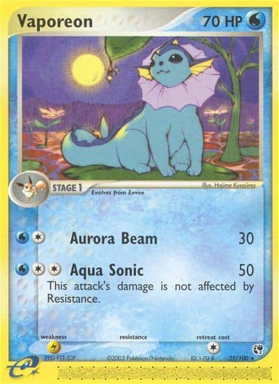 Vaporeon (25) — Sandstorm