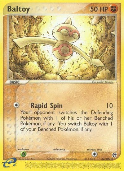 Baltoy (Reverse Holofoil) (32) — Sandstorm