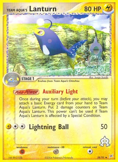 Team Aqua's Lanturn (28) — Team Magma vs Team Aqua