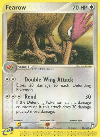 Fearow (Reverse Holofoil) (37) — Sandstorm