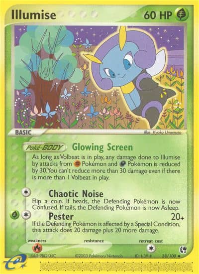 Illumise (Reverse Holofoil) (38) — Sandstorm