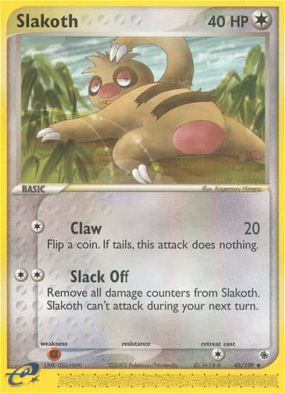 Slakoth (45) — Ruby & Sapphire