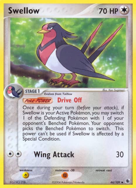Swellow (46) — Ruby & Sapphire