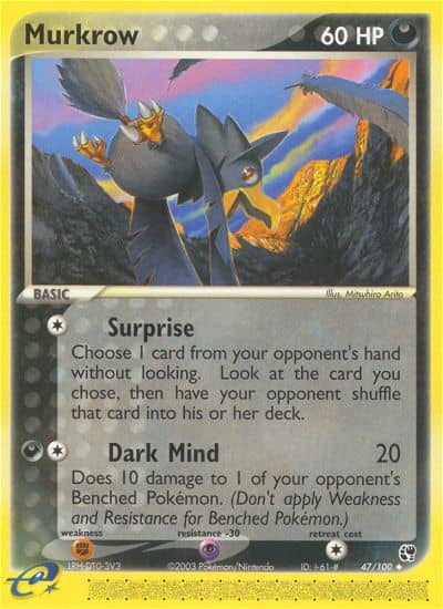 Murkrow (Reverse Holofoil) (47) — Sandstorm