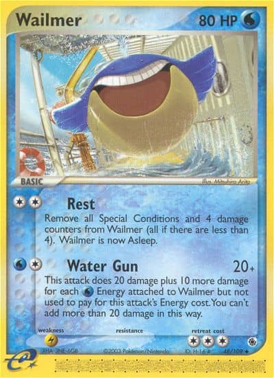 Wailmer (Reverse Holofoil) (48) — Ruby & Sapphire