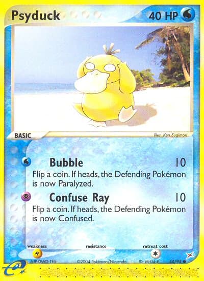 Psyduck (Reverse Holofoil) (44) — Team Magma vs Team Aqua