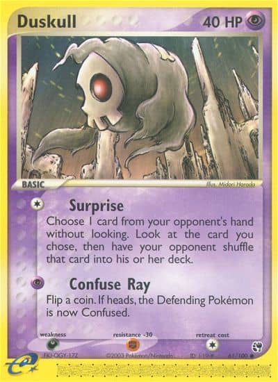 Duskull (Reverse Holofoil) (61) — Sandstorm
