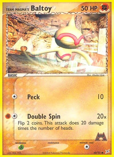 Team Magma's Baltoy (60) — Team Magma vs Team Aqua