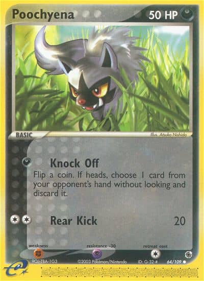 Poochyena (Reverse Holofoil) (64) — Ruby & Sapphire