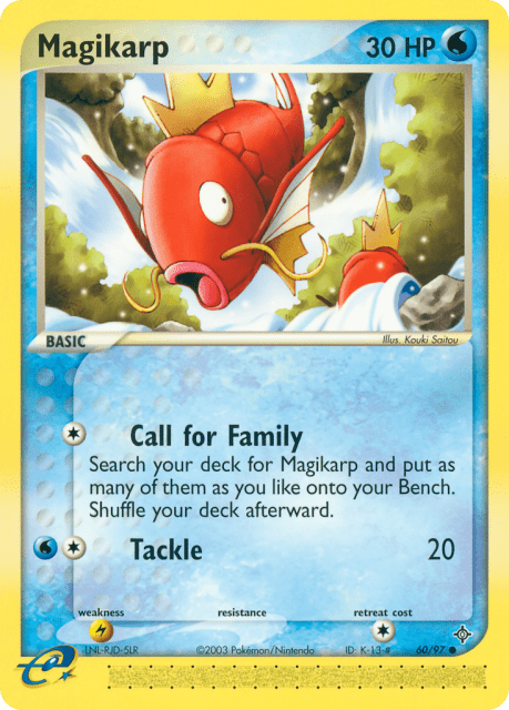 Magikarp (Reverse Holofoil) (60) — Dragon