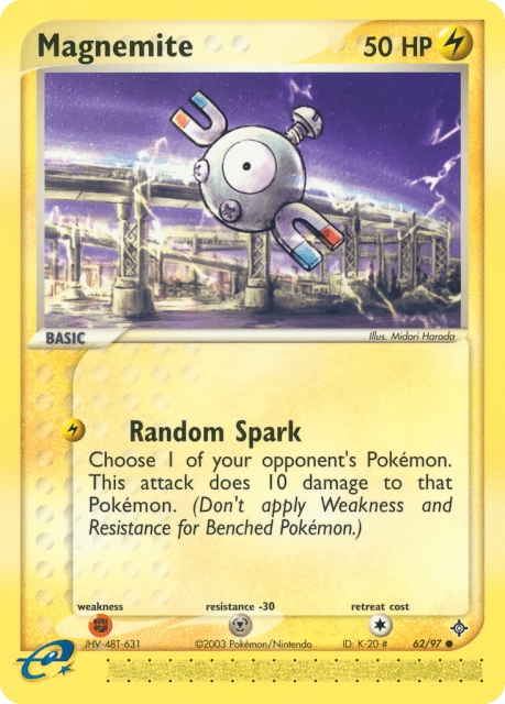 Magnemite (62) — Dragon