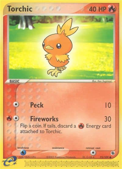Torchic (Non E Reader) (73) — Ruby & Sapphire