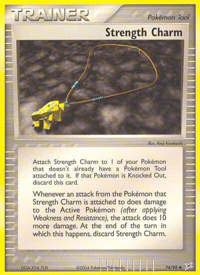 Strength Charm (Reverse Holofoil) (74) — Team Magma vs Team Aqua