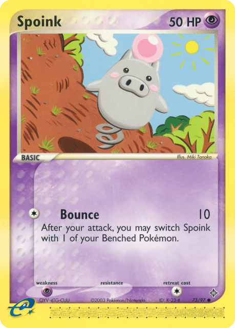 Spoink (73) — Dragon
