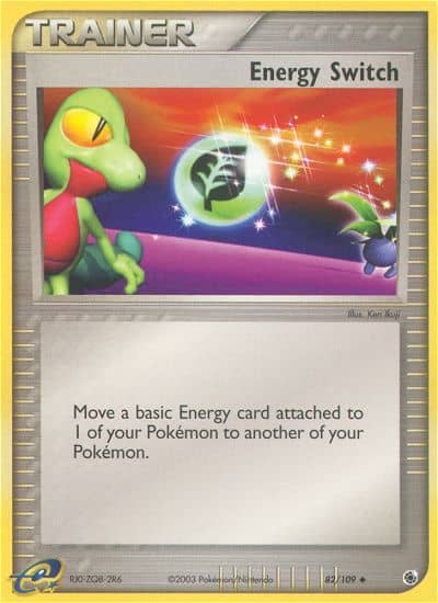 Energy Switch (Reverse Holofoil) (82) — Ruby & Sapphire