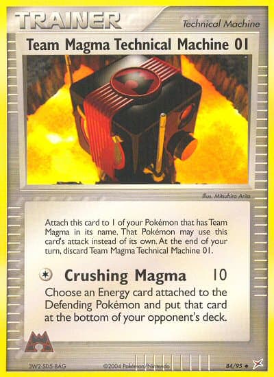 Team Magma Technical Machine 01 (84) — Team Magma vs Team Aqua