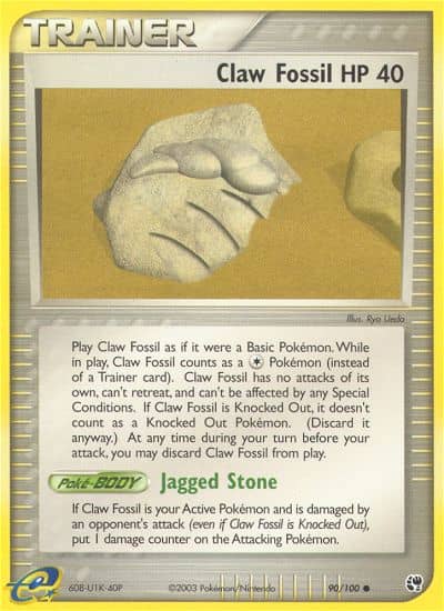 Claw Fossil (90) — Sandstorm