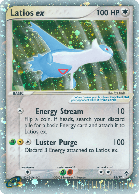 Latios ex (Holofoil) (94) — Dragon