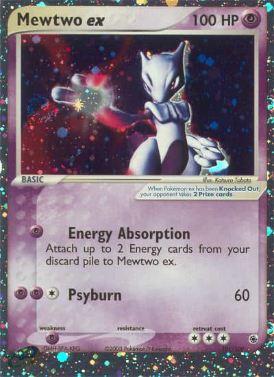 Mewtwo ex (Holofoil) (101) — Ruby & Sapphire