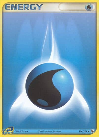 Water Energy (Reverse Holofoil) (106) — Ruby & Sapphire